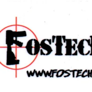 Fostech White Sticker