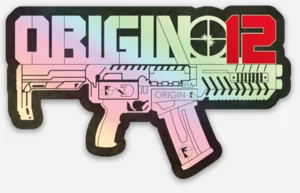 Origin 12 Holographic Sticker