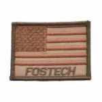 Fostech Embroidered Flag Patch