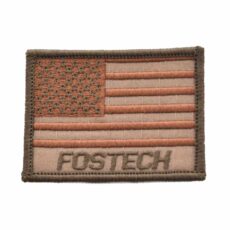 Fostech Embroidered Flag Patch