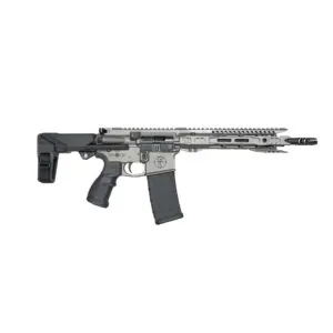 Fostech Flite Eagle Pistol 10.5in barrel 10in mach 1 handguard hbpdw brace angle3