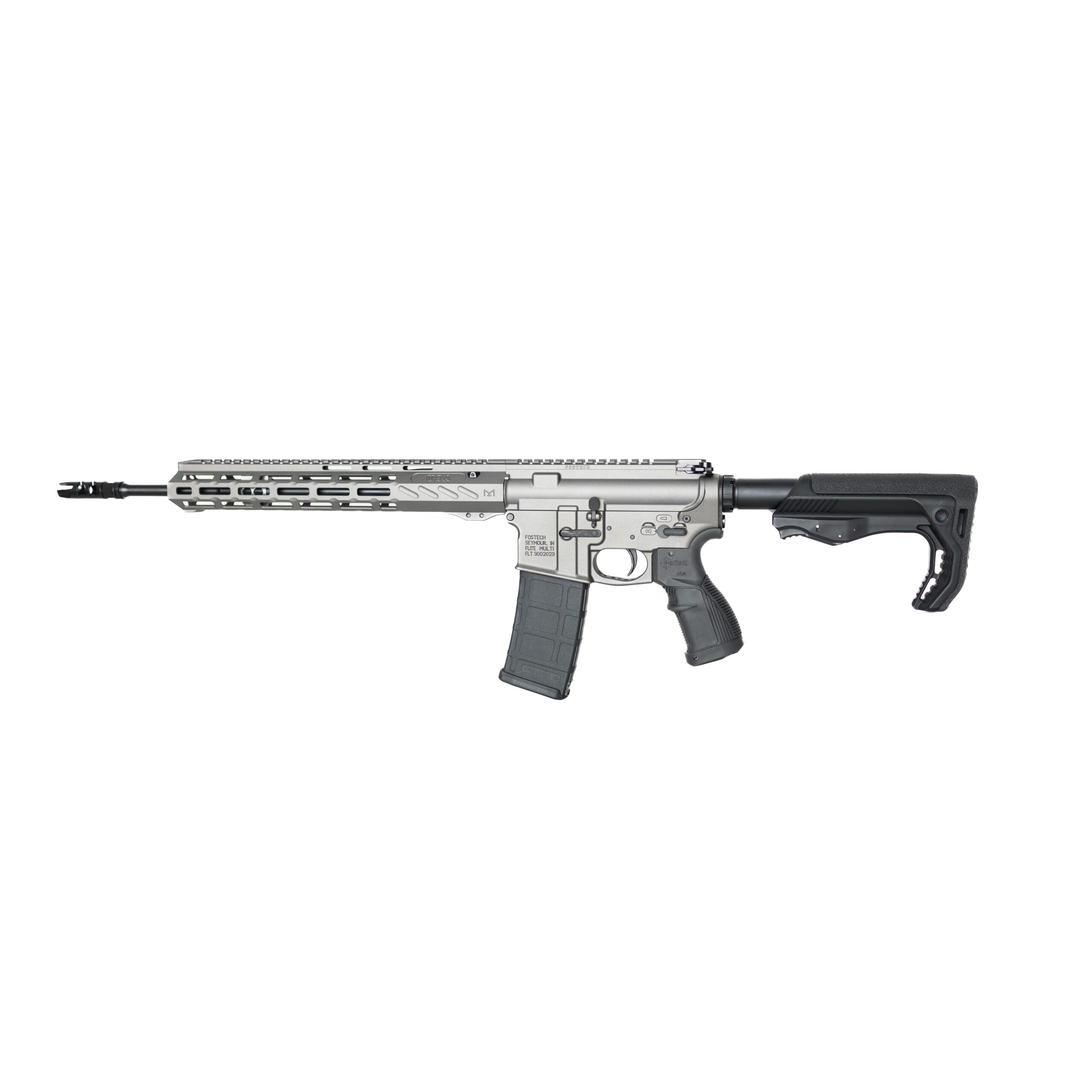 Fostech Flite Eagle Rifle 16in barrel 13in mach 2 handguard tomahawk stock angle2