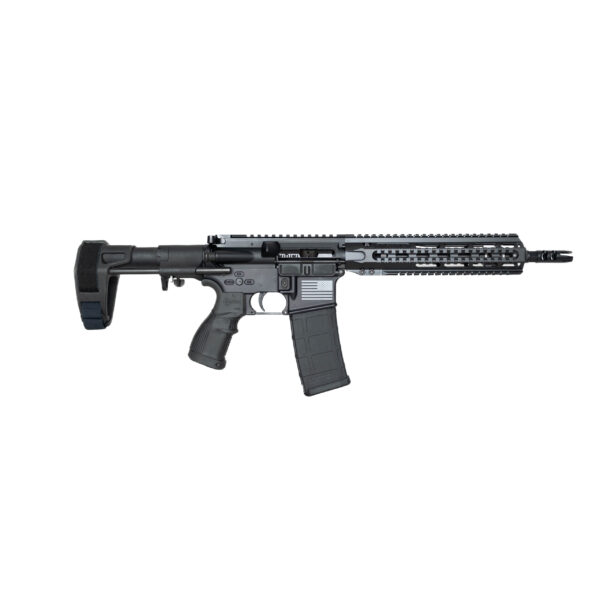 Fostech Tech Stryker 10.5in barrel 10in mach 4 handguard sbpdw brace angle1