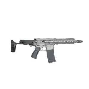 Stealth Raptor Pistol: 7.5" Barrel, 7" Mach 2 Handguard, HBPDW Brace