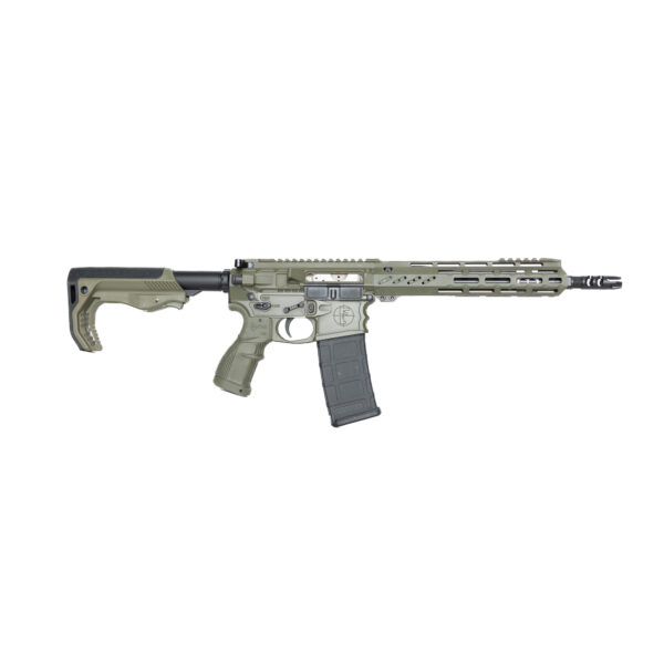 Fostech-Stealth-Raptor-sbr-10.5in-barrel-10in-mach-2-handguard-tomahawk-stock-OD-green-angle1-1.jpg