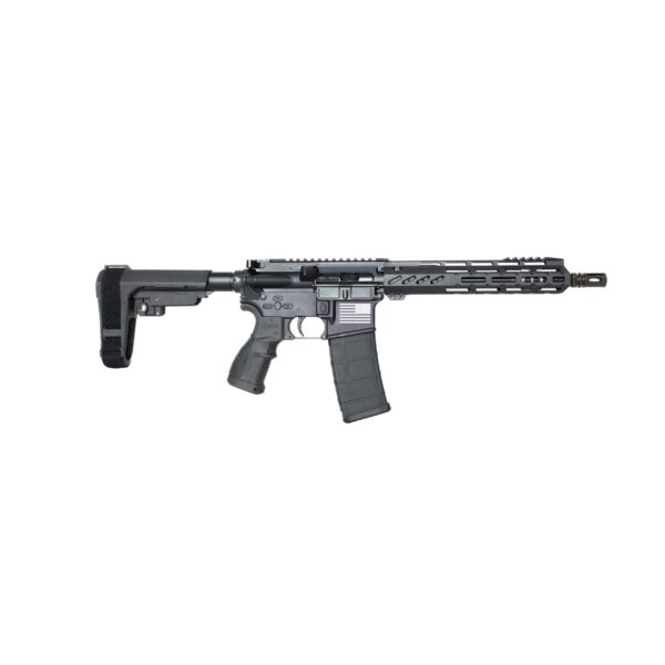 Fostech Tech Stryker Pistol 10.5in barrel 10in mach 2 handguard SBA 3 brace angle 1