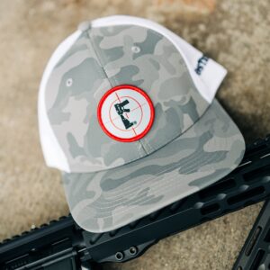 Fostech Logo Gray Camo Mesh Hat