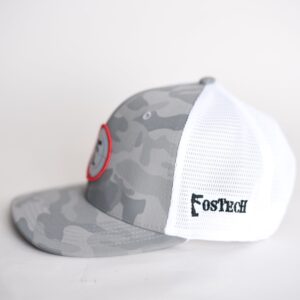 Fostech Logo Gray Camo Mesh Hat - Image 3