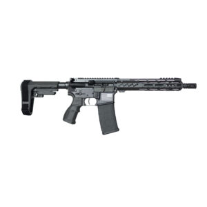 Tech Stryker Pistol: 10.5" Barrel, 10" Mach 2 Handguard, SBA 3 Brace (FRT Available)
